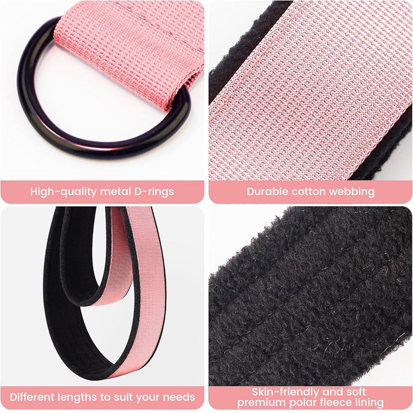 Pilates Yoga Classes - Pilates Strap Double Ring Exercise Equipment
