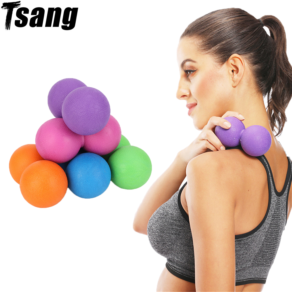 Pilates Yoga Ball Exercises - TPR Yoga Massage Ball Pilates Exercise