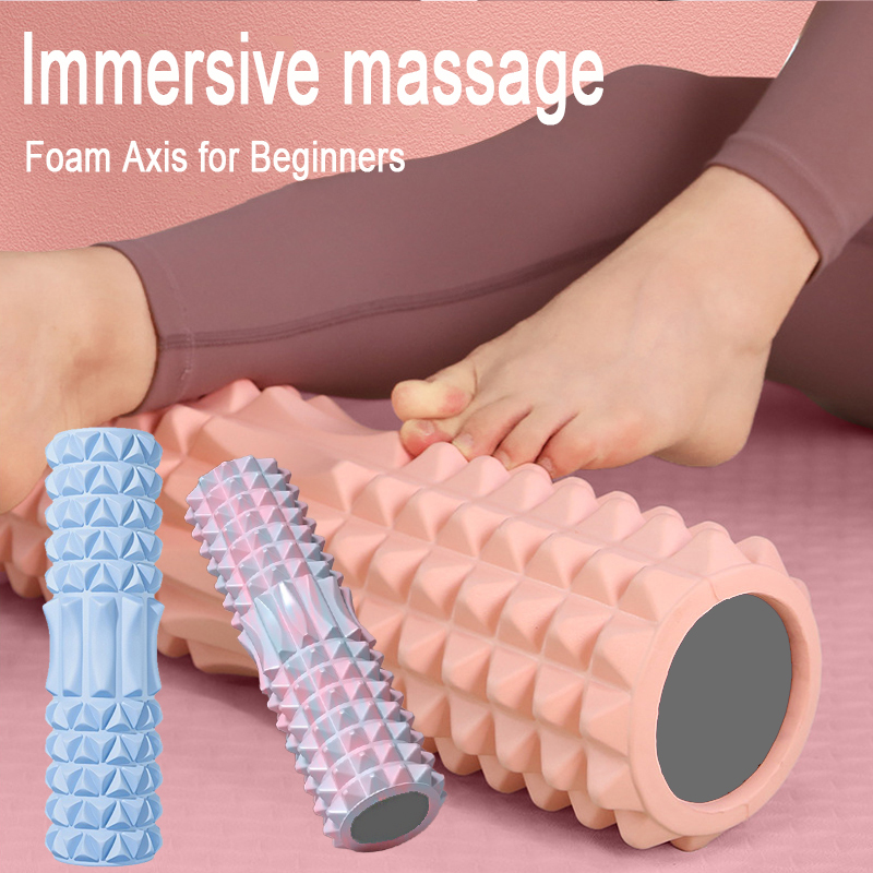 Pilates Yoga Bar - Solid Foam Axis Yoga Post Massage