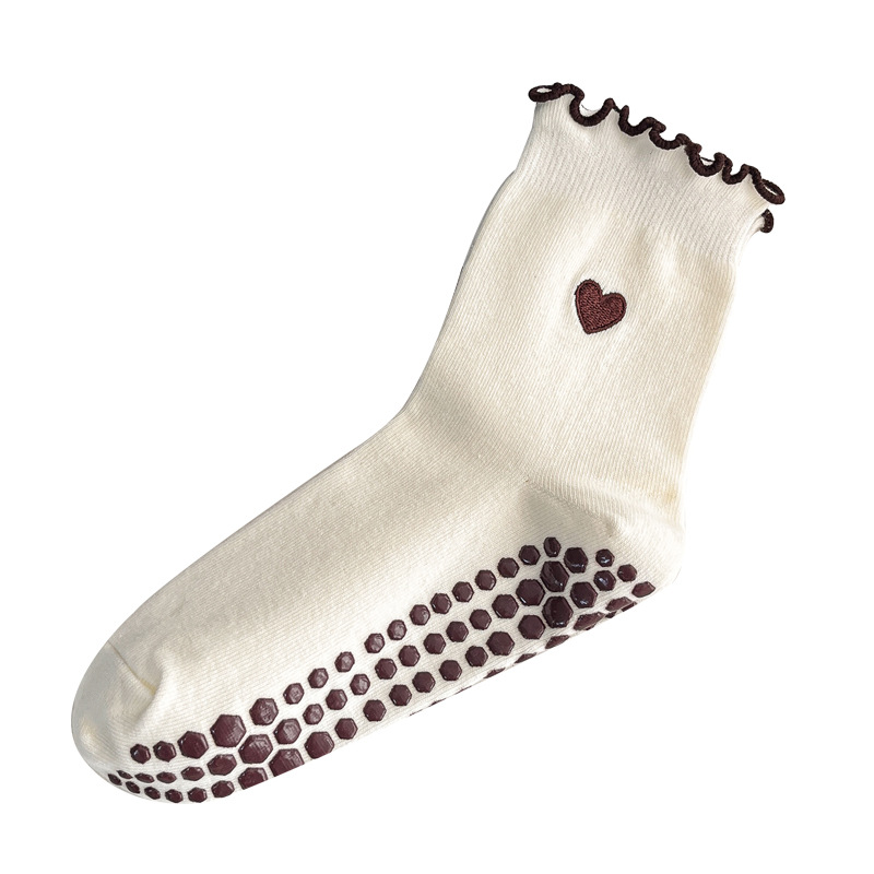Yoga Socks Women Cotton Heart  - Pilates Yoga Origin review and price