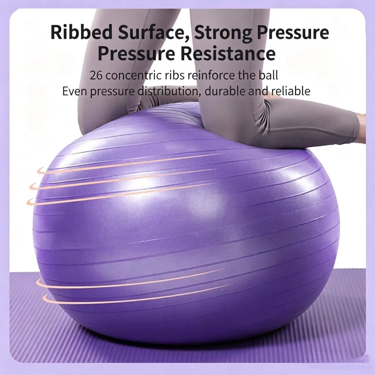 Thickened PVC Yoga Ball/Pilate - Pilates Yoga Pregnancy review and price