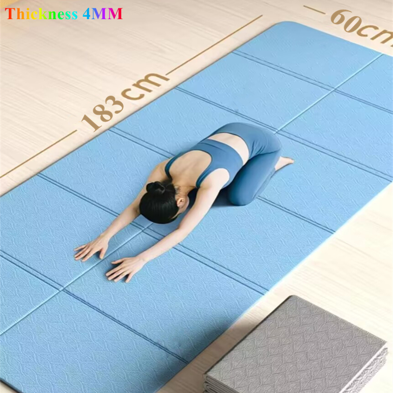 Workouts Foldable PVC Folding  - Pilates Yoga Mat Workout review and price