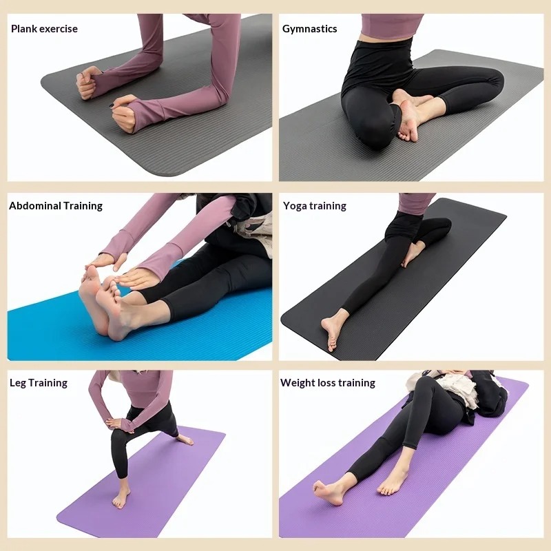 Extra Thick Non Slip Yoga Mat  - Pilates Yoga Mat Workout review and price