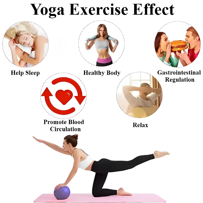 25cm Yoga Ball Exercise Gymnas - Pilates Yoga Ball Exercises review and price