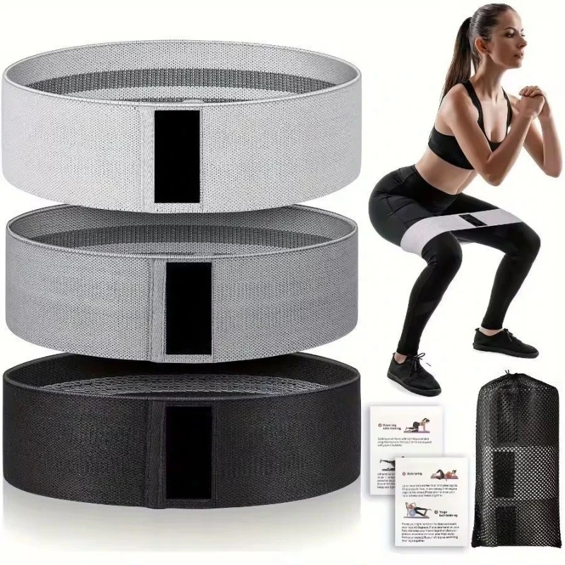 3PCS Fabric Resistance Bands f - Pilates Yoga Classes review and price