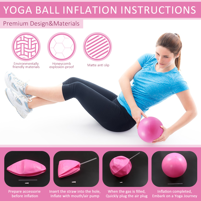 Pilates Ball Resistance Bands  - Pilates Yoga Ball Exercises review and price
