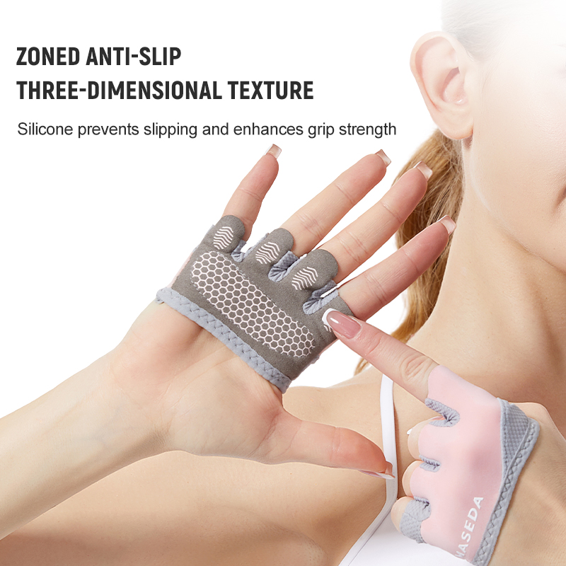 Pair of Fitness Fingerless Glo - Pilates Yoga Origin review and price
