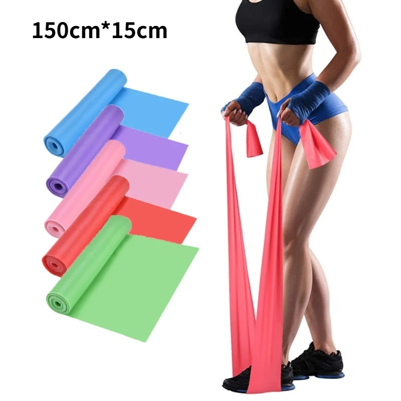 Natural Latex Resistance Bands - Pilates Yoga Bar review and price