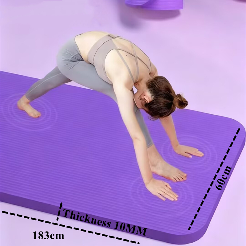 Training 183x60cm  Non-slip Tr - Pilates Yoga Mat Workout review and price