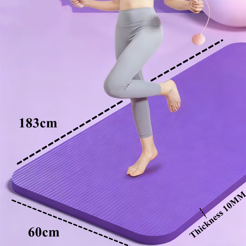 Training 183x60cm  Non-slip Tr - Pilates Yoga Mat Workout review and price
