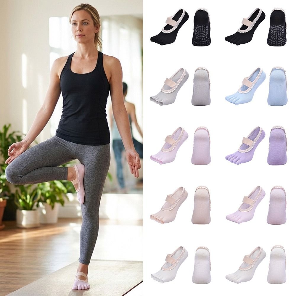 Creative Non-Slip Yoga Socks B - Pilates Yoga Classes review and price
