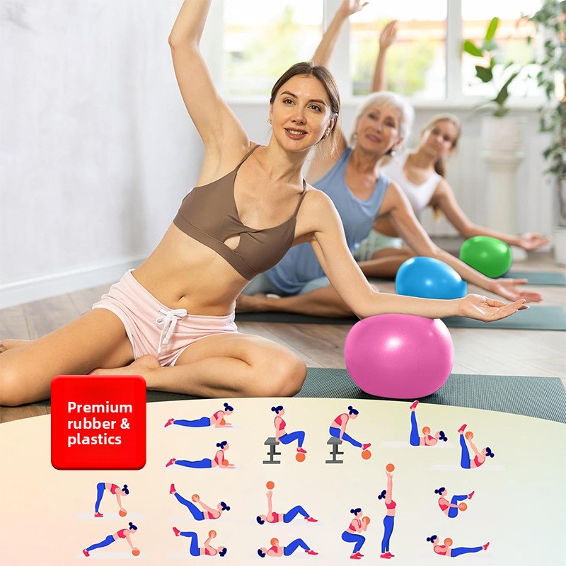 PVC Mini Exercise Ball for Yog - Pilates Yoga Ball Exercises review and price