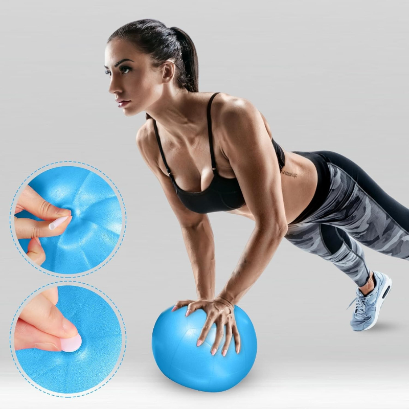 PVC Mini Exercise Ball for Yog - Pilates Yoga Ball Exercises review and price