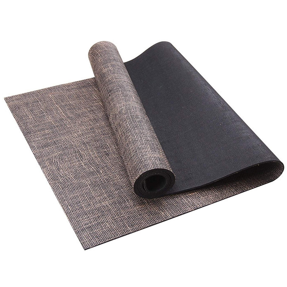 Natural Rubber Jute Yoga Mat,E - Pilates Yoga Mat Workout review and price