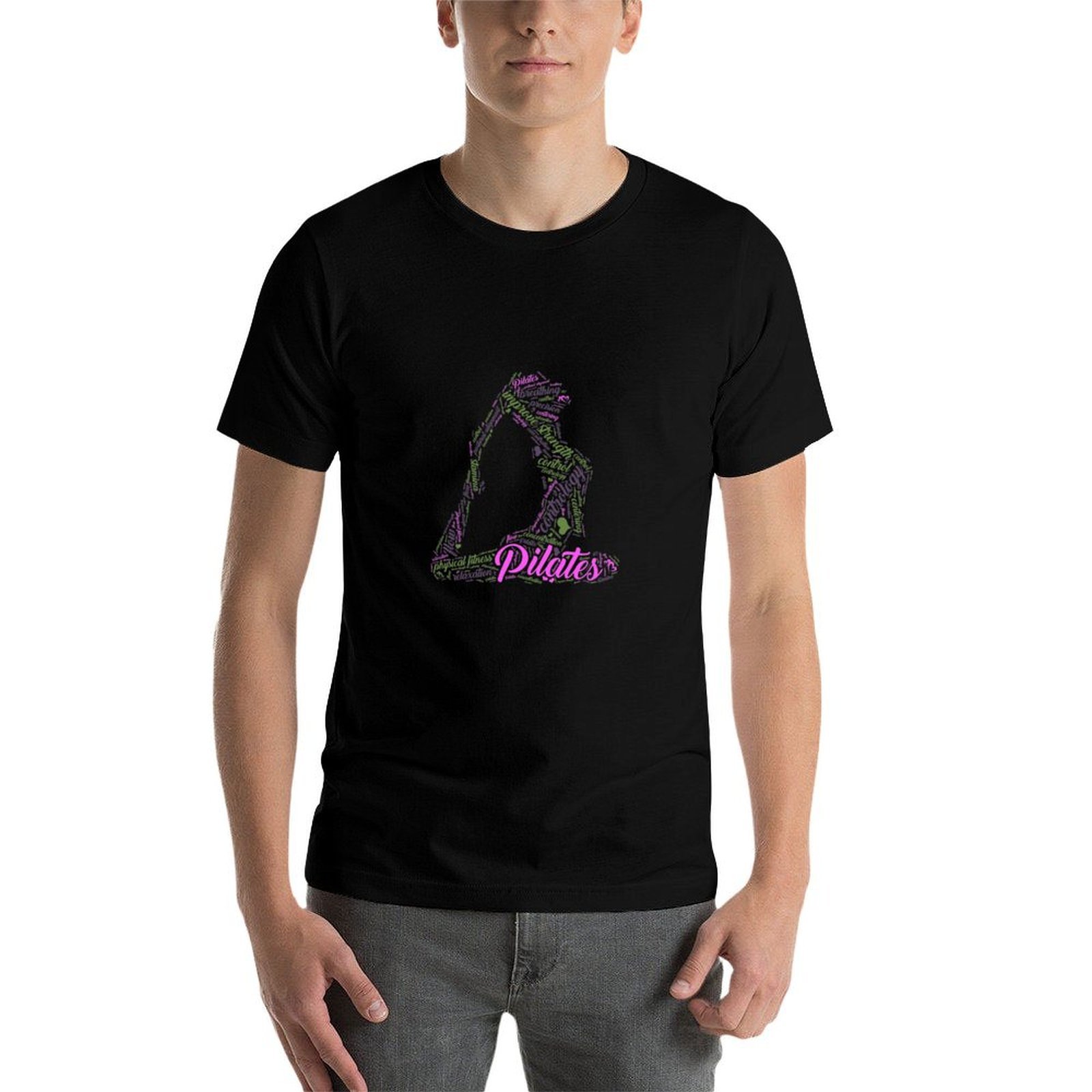 Womens Fun Word Cloud and Cute - Pilates Yoga Classes review and price