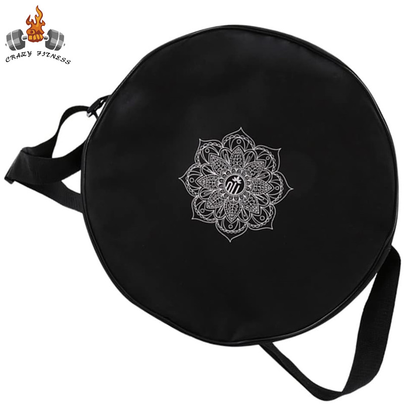 Yoga Wheel Bag Nylon Black Man - Pilates Yoga Circle review and price