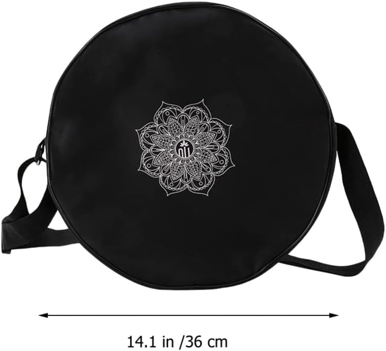 Yoga Wheel Bag Nylon Black Man - Pilates Yoga Circle review and price