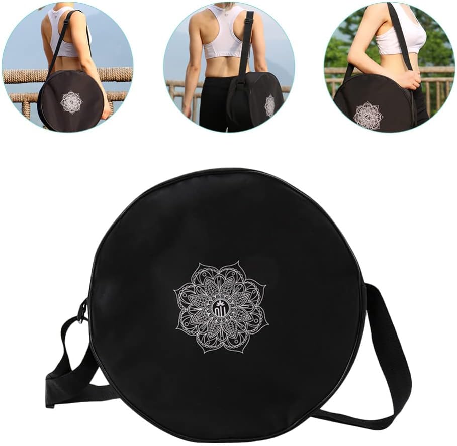 Yoga Wheel Bag Nylon Black Man - Pilates Yoga Circle review and price