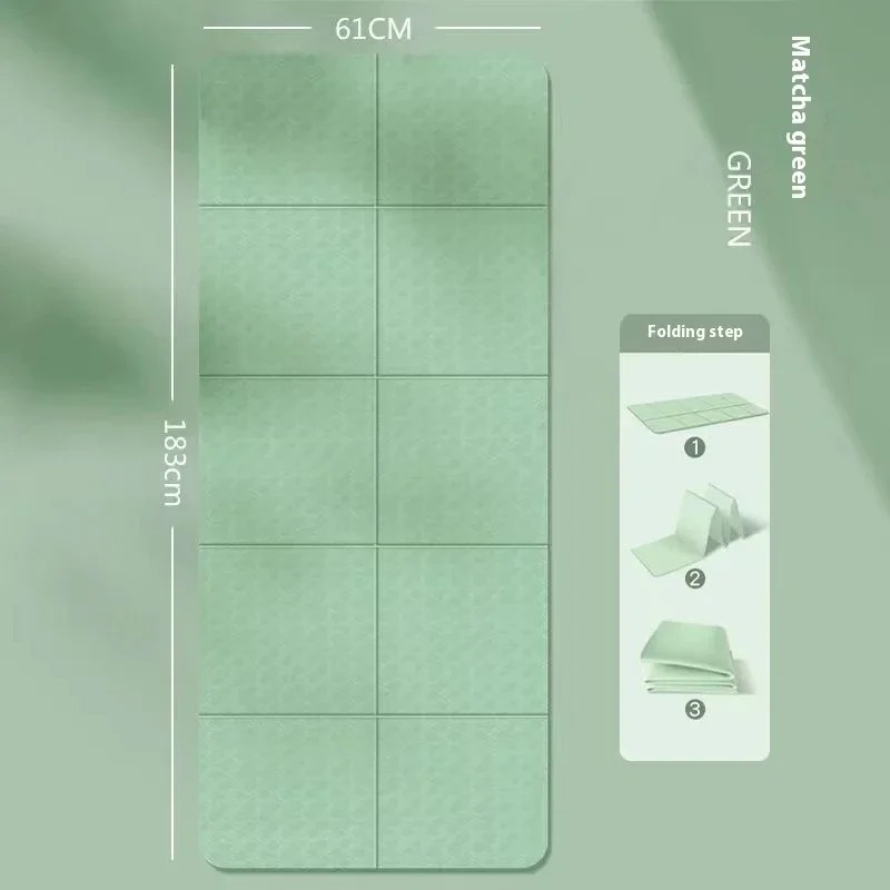 183x60x0.8cm Thicken Foldable  - Pilates Yoga Mat Workout review and price