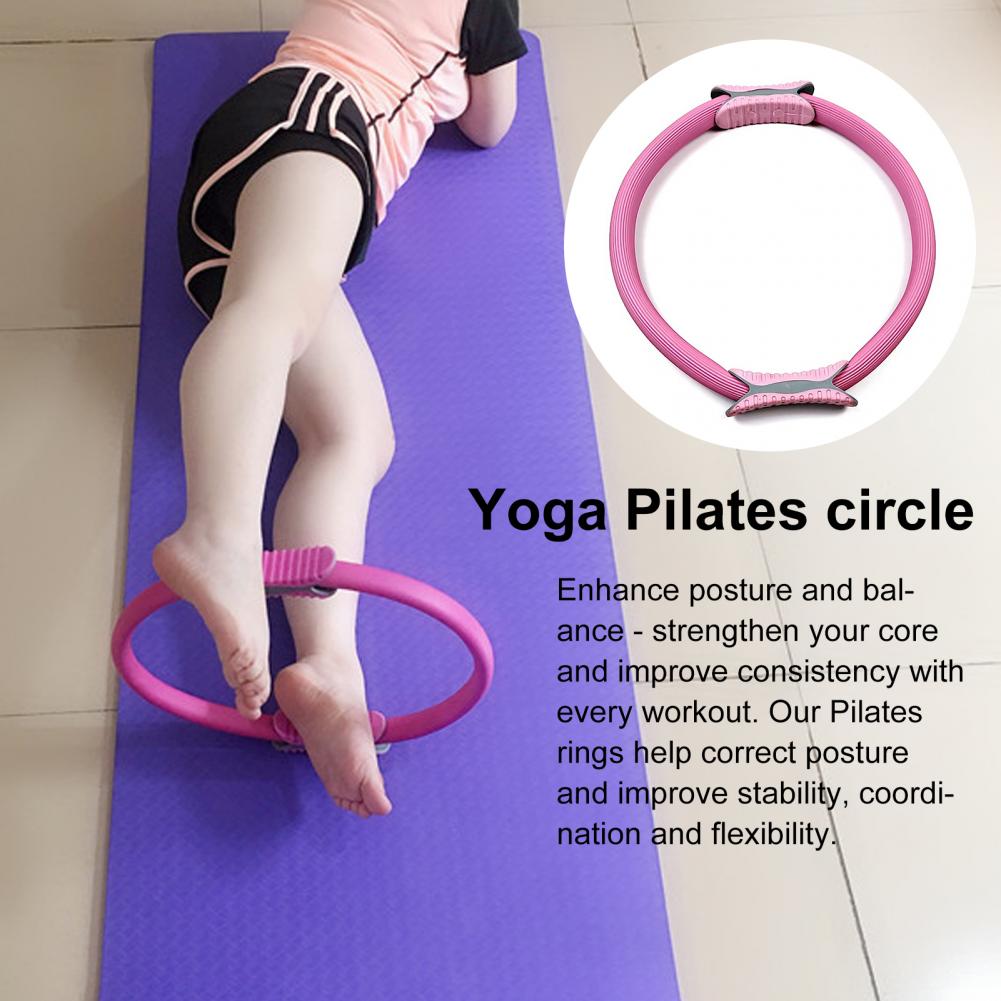 Elastic Pilates Ring Non-slip  - Pilates Yoga Circle review and price