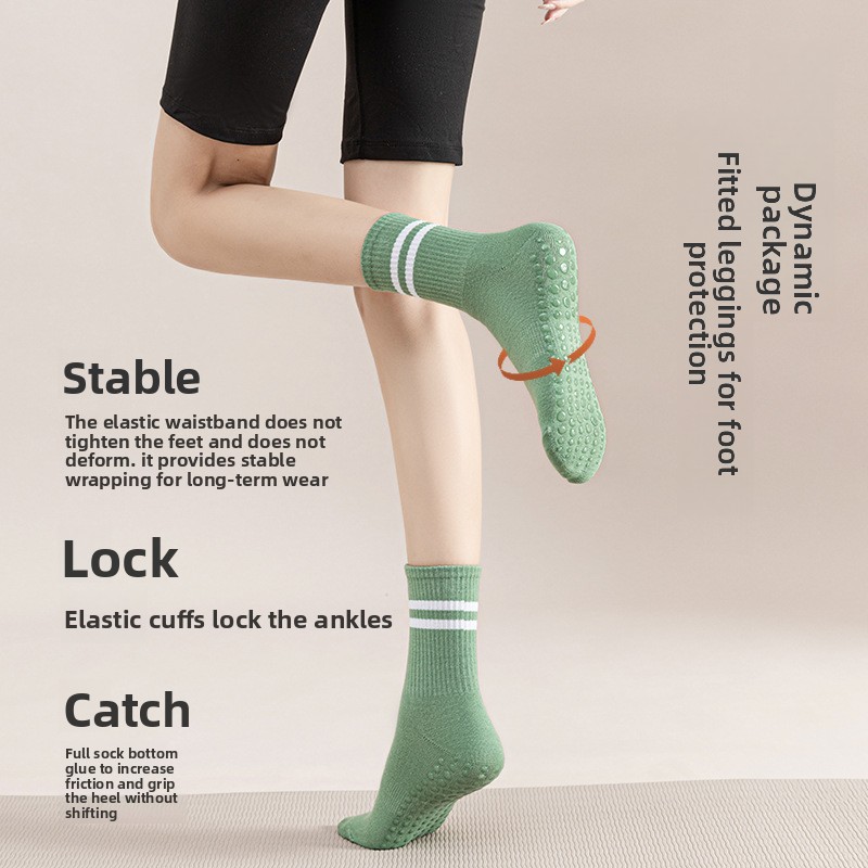 That girl Women Mid Calf Doubl - Pilates Yoga Origin review and price