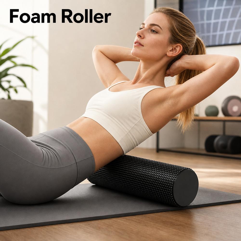 EVA Yoga Foam Roller High Dens - Pilates Yoga Bar review and price