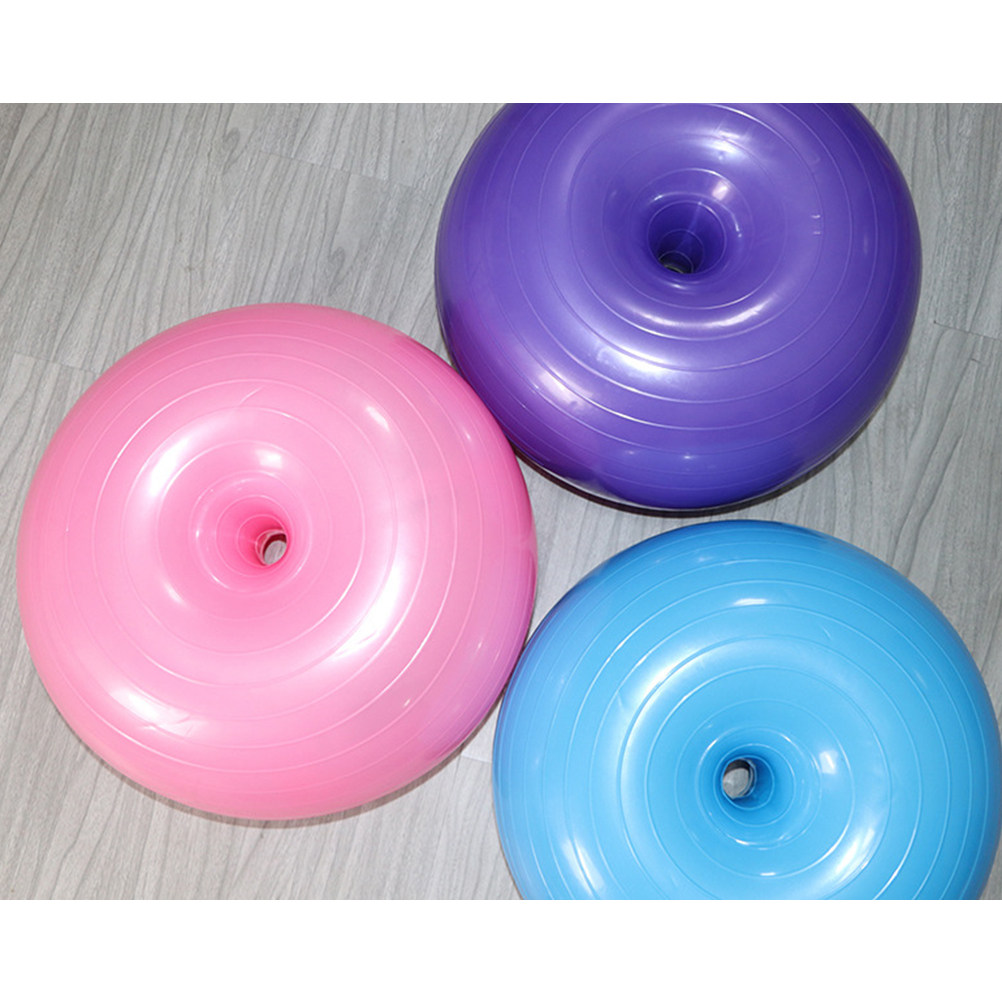 Explosion Proof Blue Donut Yog - Pilates Yoga Ball Exercises review and price