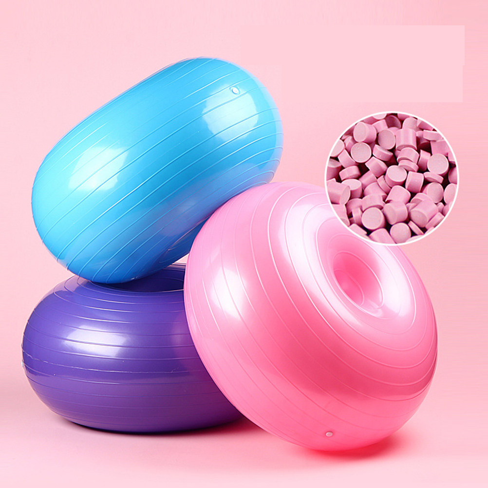 Explosion Proof Blue Donut Yog - Pilates Yoga Ball Exercises review and price