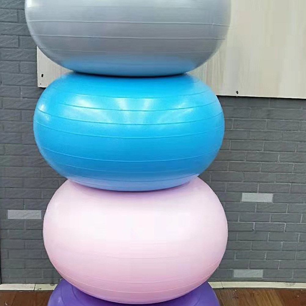 Explosion Proof Blue Donut Yog - Pilates Yoga Ball Exercises review and price