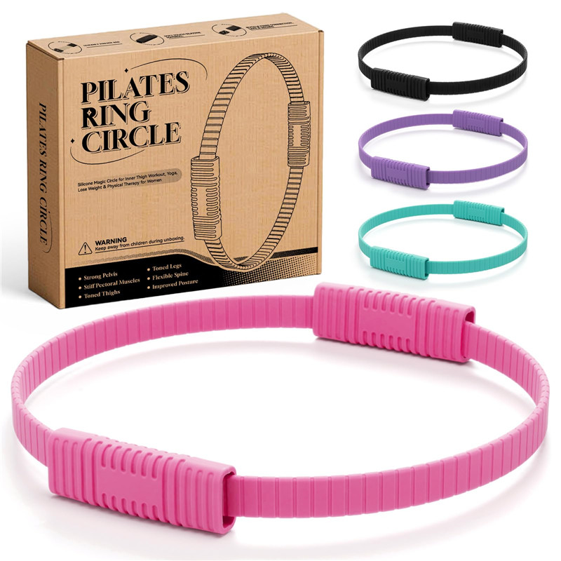Eco-Friendly Double Handle Sil - Pilates Yoga Circle review and price