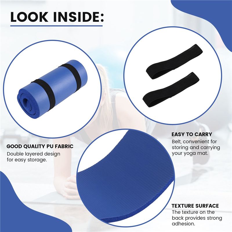 15MM Thick Yoga Mat Comfort Fo - Pilates Yoga Knee Pads review and price